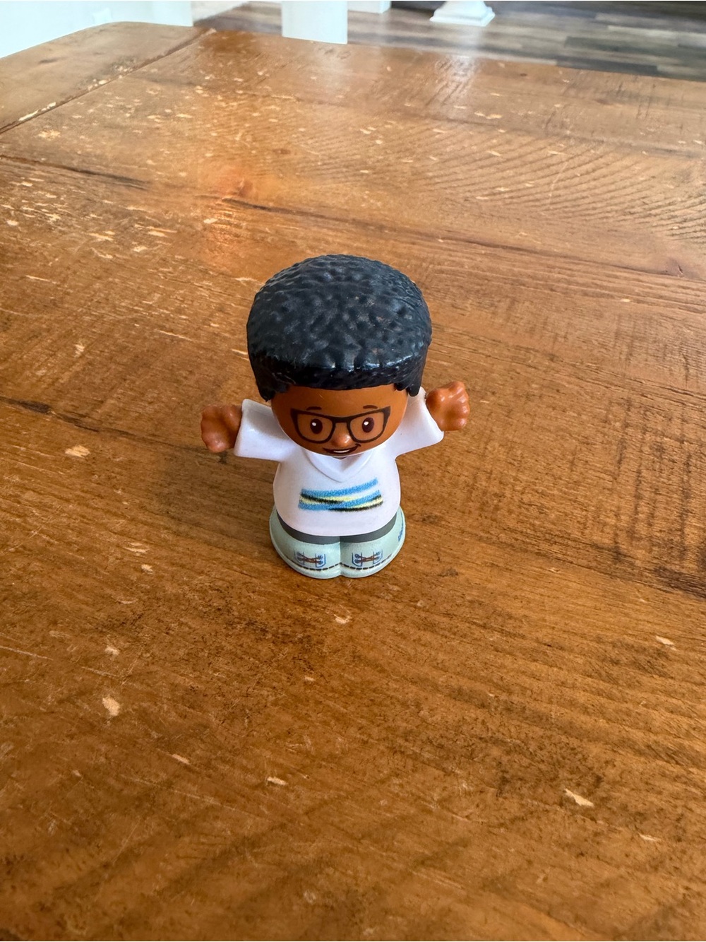 Fisher Price Little People boy with glasses as is